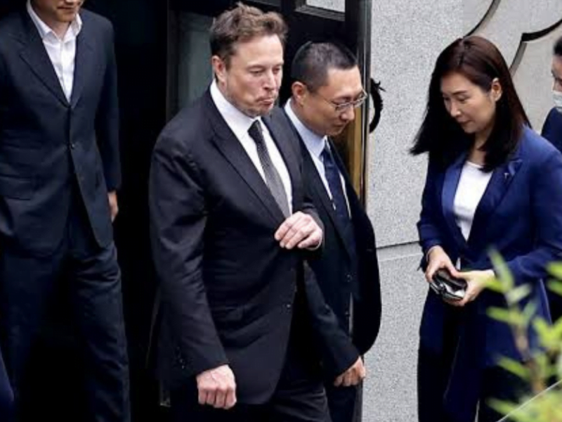 Elon Musk china visit